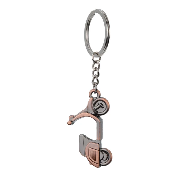 Mega Oto Market Oto Araba Anahtarlık Scooter Bakır