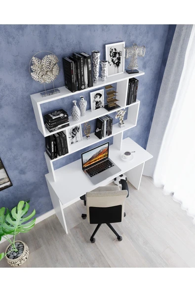 Kitaplıklı Çalışma Masası, Çalışma Masası, Çocuk Çalışma Masası, Bilgisayar Masası, Ofis Masası ,Masa - 4