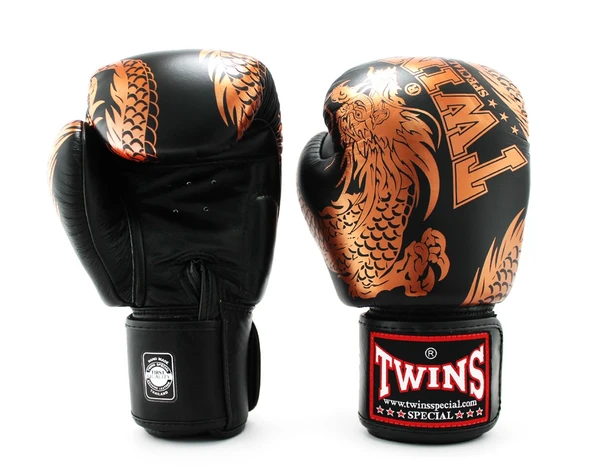 Twins FBGVL3-49CP Dragon Boks Eldiveni Muay Thai Eldiveni