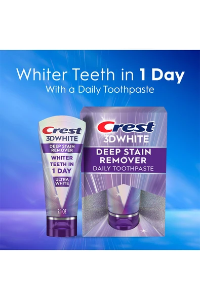 Crest 3DWhite Brilliance Deep Stain Remover Ultra White Diş Macunu 59GR - 5