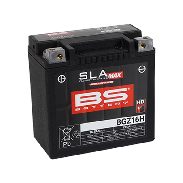 BS Battery BGZ16H SLA MAX Motosiklet Aküsü 300931