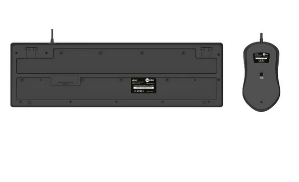 Lenovo Lecoo CM101 Q Türkçe USB Siyah Klavye + Mouse Seti - 3