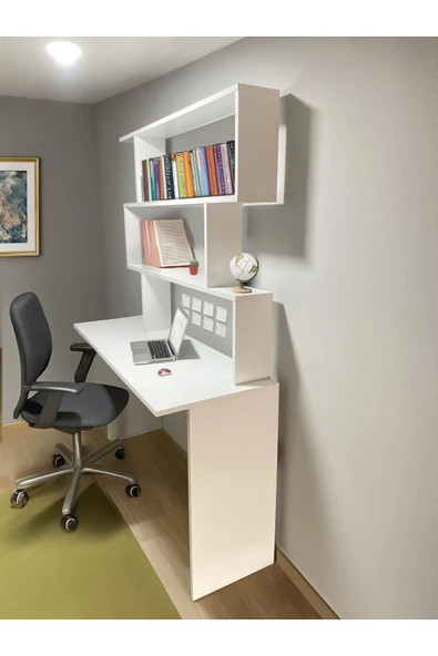 Kitaplıklı Çalışma Masası, Çalışma Masası, Çocuk Çalışma Masası, Bilgisayar Masası, Ofis Masası ,Masa - 6