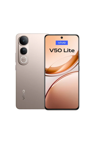 Vivo V50 Lite 8GB 256GB Altın (2 Yıl Vivo Türkiye Garantili)