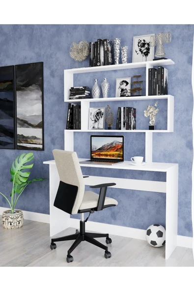 Kitaplıklı Çalışma Masası, Çalışma Masası, Çocuk Çalışma Masası, Bilgisayar Masası, Ofis Masası ,Masa - 3