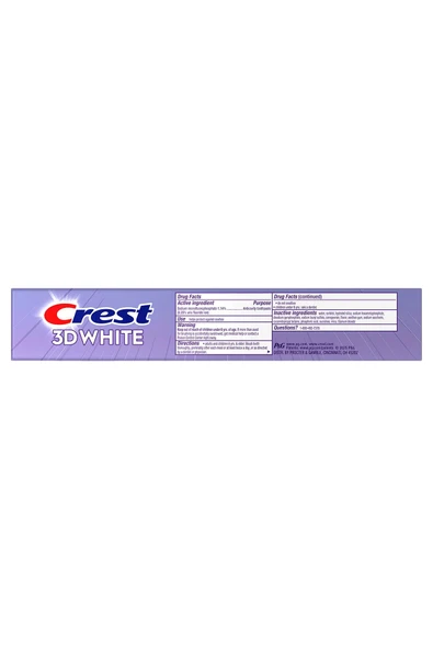 Crest 3DWhite Brilliance Deep Stain Remover Ultra White Diş Macunu 4x59GR - 2