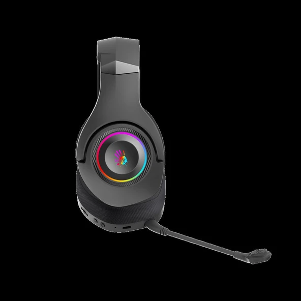 A4Tech Bloody GR270 Kablosuz RGB 7.1 Surround Siyah Gaming Kulaklık - 3