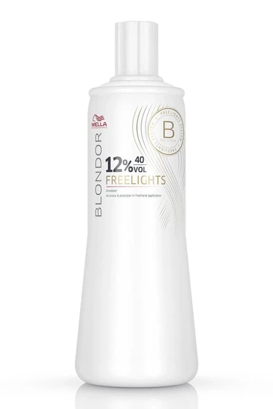 Wella Blondor Freelights %12 Oksidan 40 Volum 1000 ml