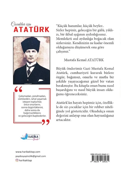 Çocuklar İçin Atatürk - 96 Sayfa - 3