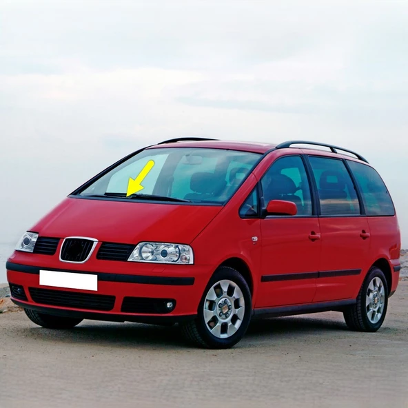Seat Alhambra 2001-2010 Ön Cam Sağ Yolcu Taraf Silecek Kolu 7M3955410B