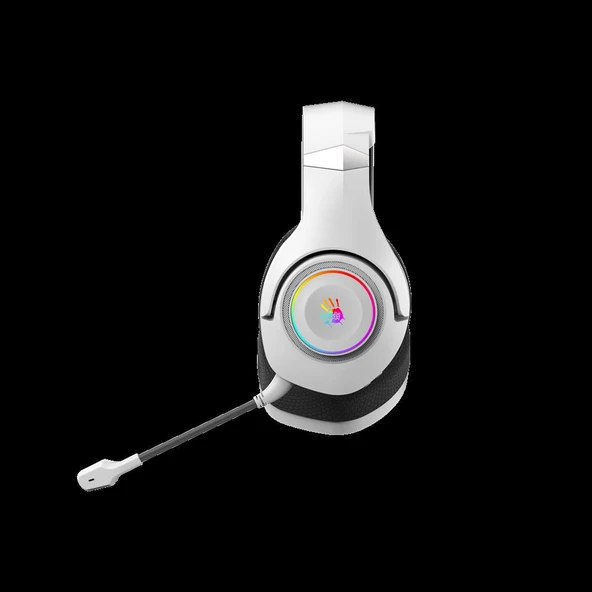 A4Tech Bloody GR270 Kablosuz RGB 7.1 Surround Beyaz Gaming Kulaklık - 3