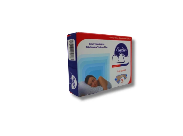 Sleep Right Standart + Burun Bandı 10'lu