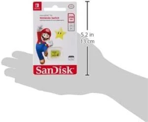 SanDisk Nintendo Switch 256Gb 100/90 Mb/S Microsdxc Hafıza Kartı Sdsqxao-256G-Gn3zn - Outlet