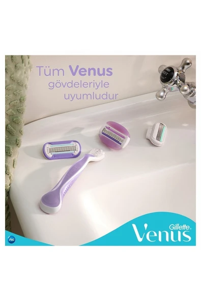 Gillette Venus Comfortglide Breeze Kadın Tıraş Makinesi 2 Yedekli - 6
