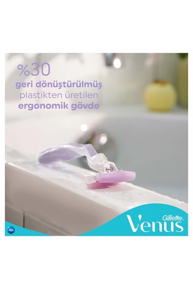 Gillette Venus Comfortglide Breeze Kadın Tıraş Makinesi 2 Yedekli - 5