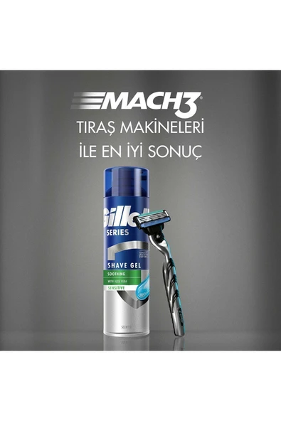 Gillette Series Tıraş Jeli Yatıştırıcı 200 Ml - 4