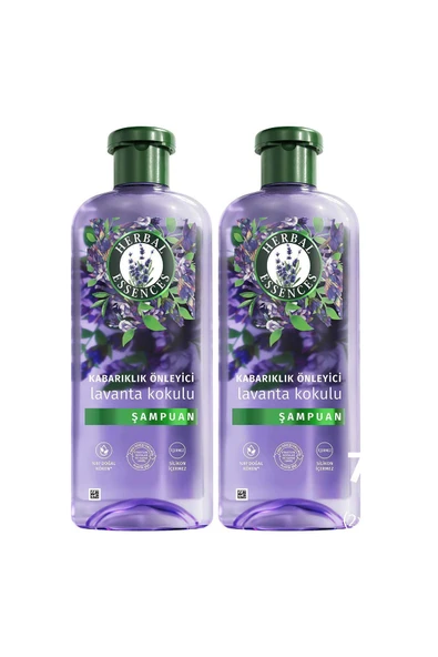 Herbal Essences Kabarlıklık Önleyici Lavanta Kokulu Şamp 350mlx2 - 2
