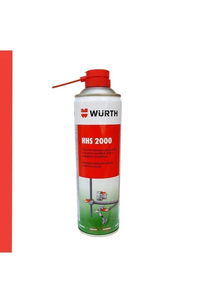 Würth Hhs 2000 Sıvı Gres Tutunma Özellikli Yağlayıcı 500 ml 1 Adet - 2