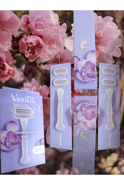 Gillette Venüs Breeze Tıraş Makinesi + 2 Yedek Bıçak - 5