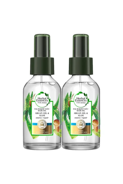 Herbal Essences Argan Yağlı Onarıcı Sprey Yağ 100 ml 2 Adet - 2