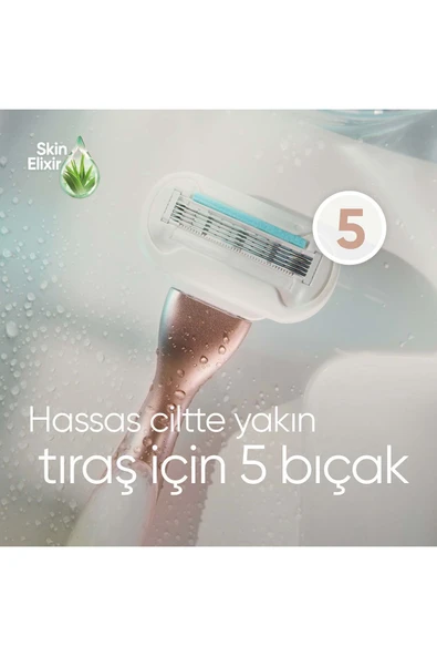 Gillette Venus Deluxe Smooth Yedek 5 Bıçaklı 4 Adet - 3