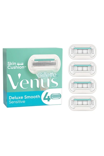 Gillette Venus Deluxe Smooth Yedek 5 Bıçaklı 4 Adet