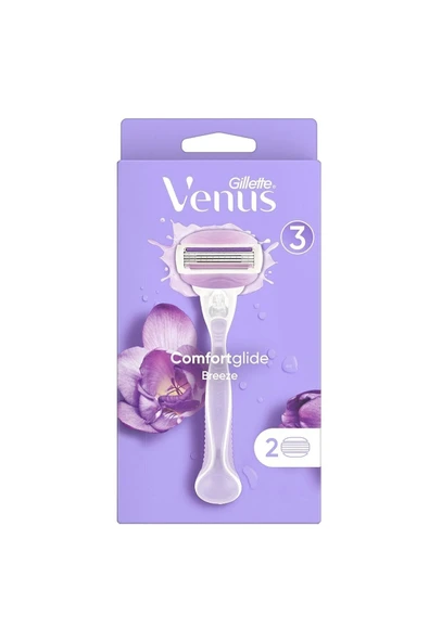 Gillette Venüs Comfortglide Breeze Kadın Tıraş Bıçağı 2 Yedek Başlık