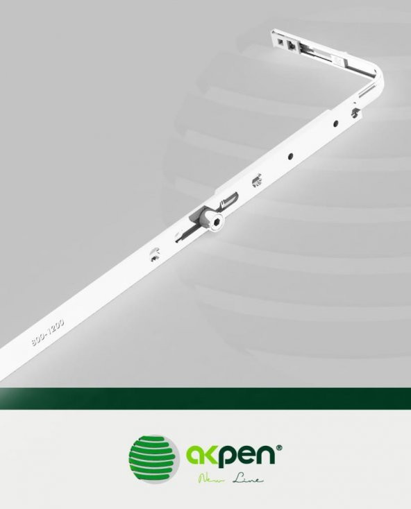 Akpen TTS Çift Açılım Arka Kilitleme 1000 mm 1300-1650