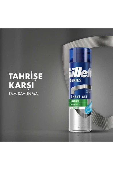 Gillette Series Tıraş Jeli Yatıştırıcı 200 Ml - 8