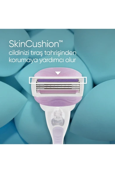 Gillette Venus Comfortglide Breeze Kadın Tıraş Makinesi 2 Yedekli - 3