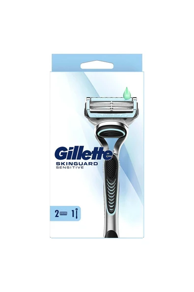 Gillette Skinguard Sensitive Tıraş Makinesi + Yedek Tıraş Bıçağı - 2