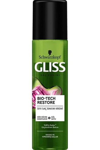 Gliss Sıvı Saç Bakım Kremi Bio-tech Restore 200ml