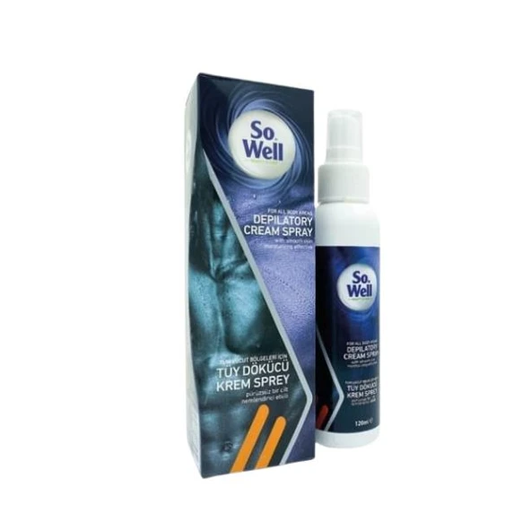 So Well Tüy Dökücü Krem Sprey 120 ml - Erkek - 1