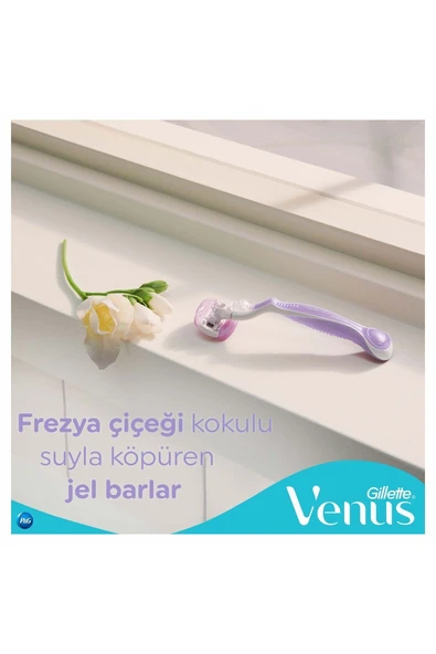 Gillette Venus Comfortglide Breeze Kadın Tıraş Makinesi 2 Yedekli - 4