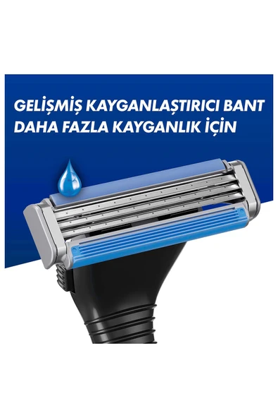 Gillette Sensor3 Tıraş Makinesi + 6 Yedek Tıraş Bıçağı - 4