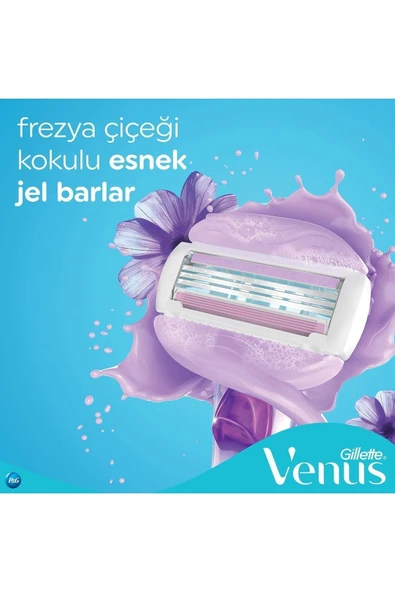 Gillette Venüs Breeze Tıraş Makinesi + 2 Yedek Bıçak - 6