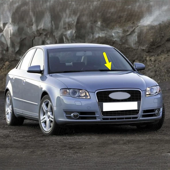 Audi A4 2005-2008 Ön Cam Sol Sürücü Taraf Silecek Kolu 8E1955407C