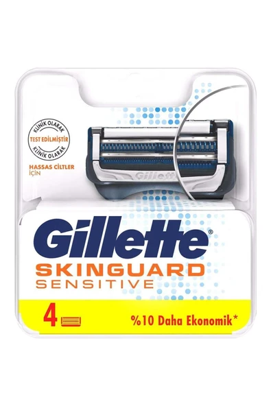 Gillette Skınguard Sensıtıve Yedek Traş Bıçağı 4 Lü