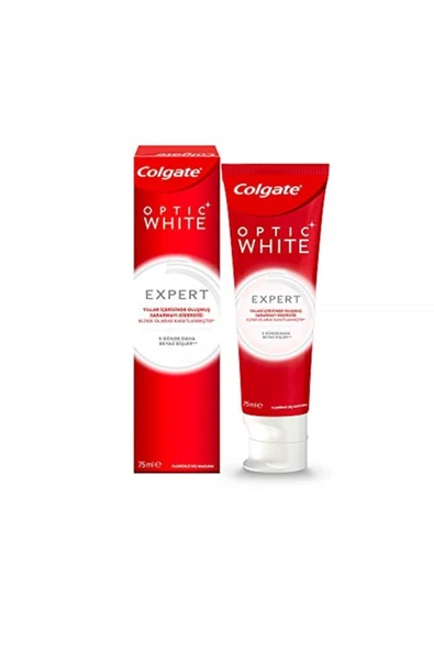 Colgate Optik Beyaz Expert White Beyazlatıcı Diş Macunu 75 Ml 1 Paket (1 X 75 Ml)