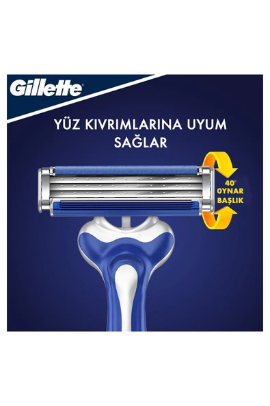 Gillette Blue-3 8'li Comfort - 6
