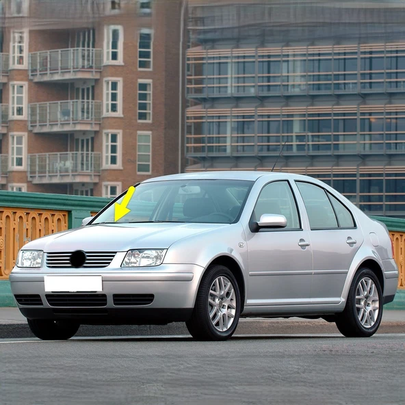 VW Bora 2003-2004-2005 Ön Cam Sağ Yolcu Taraf Silecek Kolu 1J1955410D