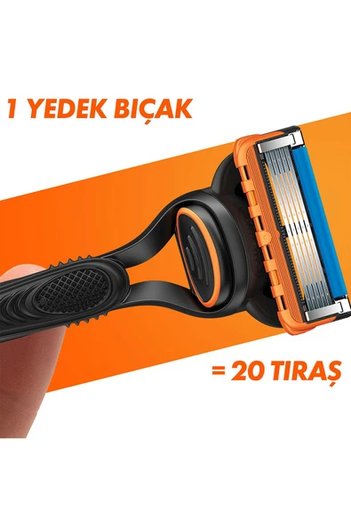 Gillette Fusion H+4 + Fusion Jel 200ML + Çanta - 3