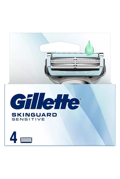 Gillette Skinguard Sensitive 4 Adet Yedek Tıraş Bıçağı - 2