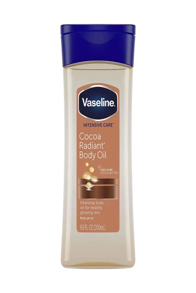 Vaseline Intensive Care Cocoa Radiant Jel Vücut Yağı 200 ml