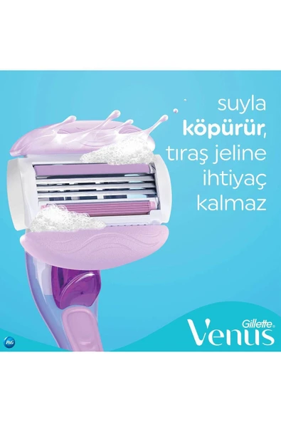 Gillette Venus Comfortglide Breeze Kadın Tıraş Makinesi 2 Yedekli - 6