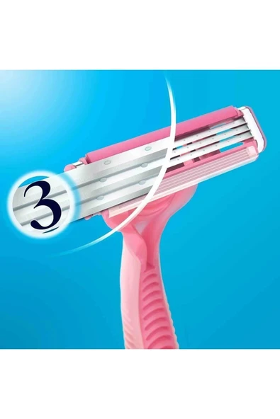 Gillette Venus Gillette Venüs Simply 3 Tıraş Makinesi + 4 Yedek Bıçak (2 Paket - Fırsat Ürün) - 3