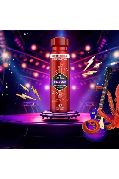 Old Spice Sprey Deodorant Rockstar 150 ml - 7