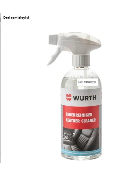 Würth Deri Temizleyici Bakım Sprey Solventli 500ml ürün görseli