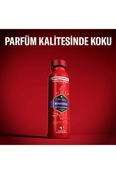 Old Spice Sprey Deodorant Rockstar 150 ml - 5