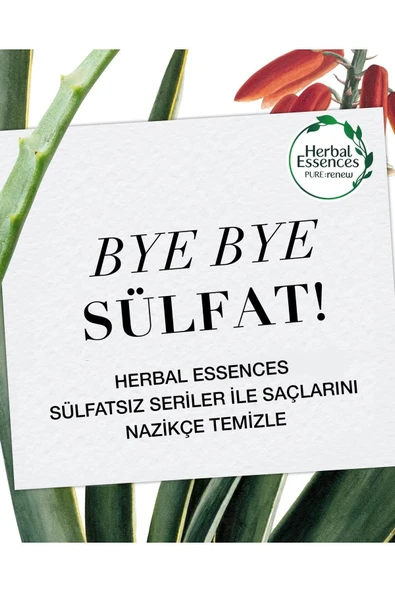 Herbal Essences Sülfatsız Renk Koruma Ve Nem Aloe + Mango Saç Bakım Kremin 275 ml - 2